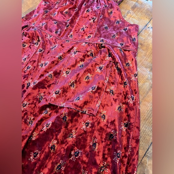 Natural Life Red Velvet Kids Overalls - Picture 10 of 12